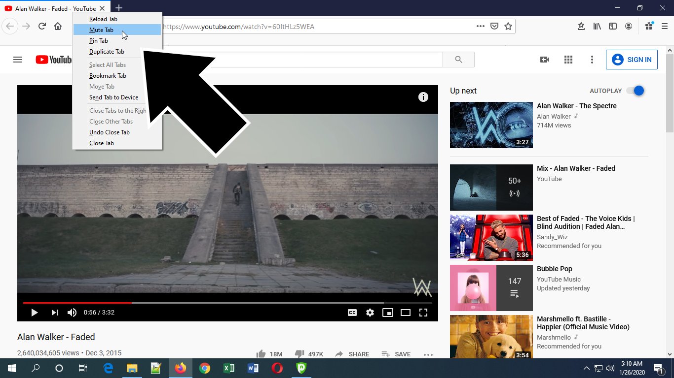 How to Mute YouTube or Video Player - How to SOP